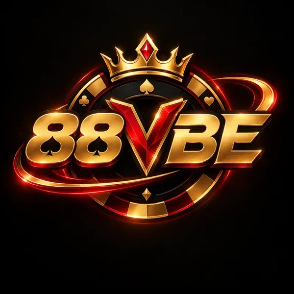 Logo 88VBE vàng đỏ